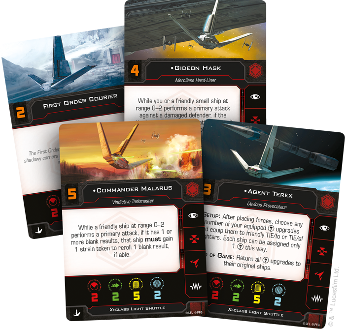 Star Wars : X-Wing Second Edition - Xi-class Light Shuttle Expansion Pack